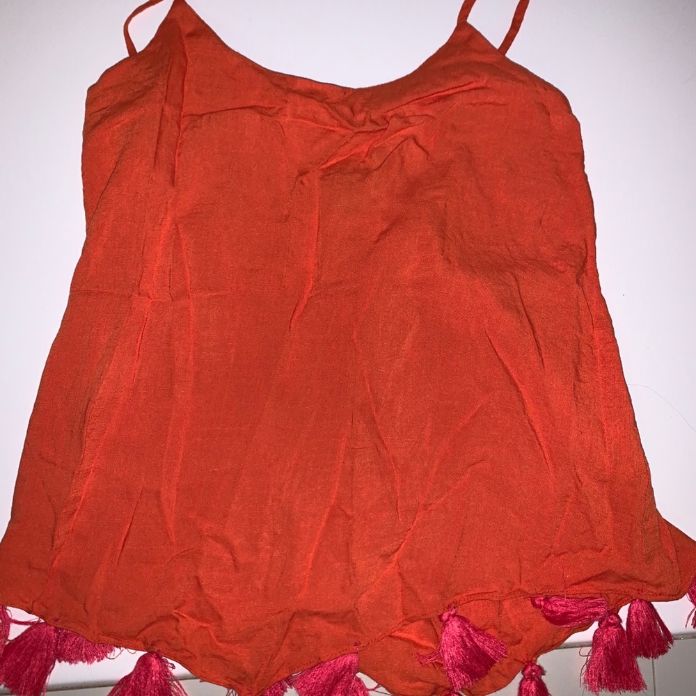 Fringe tank top from global desi